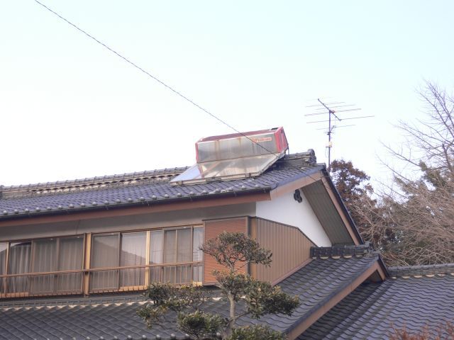 栃木小山　オール電化　太陽熱温水器
